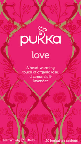 Pukka Love bio 20 builtjes